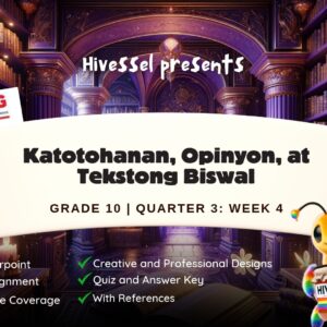 Filipino 10 Quarter 3 Week 4 (Matatag)