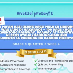 Filipino 9 Quarter 3 Week 4 (Matatag)
